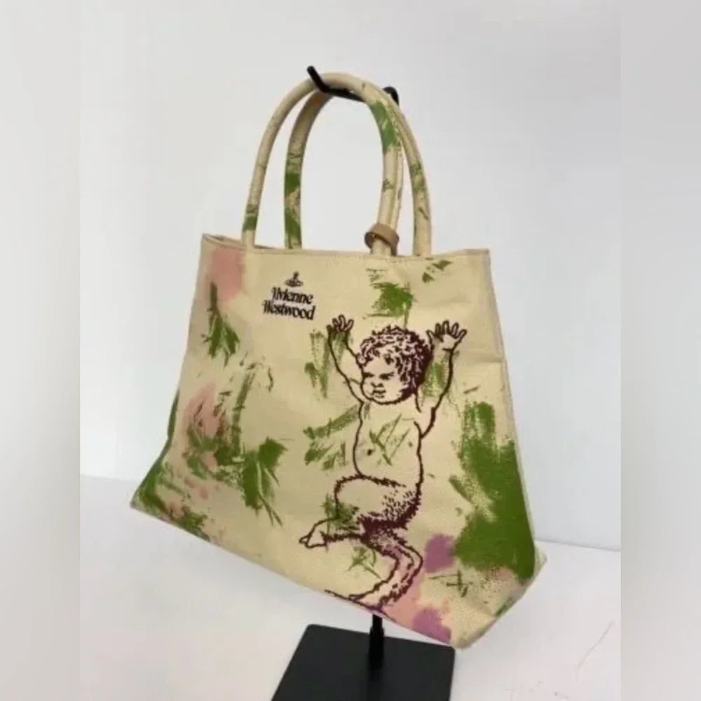 Vivienne Westwood limited edition Boudoir Cherub canvas tote bag